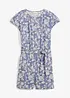 Jumpsuit i kort modell av viskos med mjukt fall, bonprix
