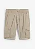 Cargobermudas av ren bomull, Regular Fit, bonprix