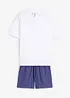 Muslinpyjamas med shorts, bonprix