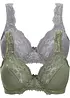 Minimizer-BH med vadderade axelband (2-pack), bonprix