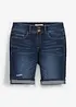 Jeansshorts Mid Waist, bonprix