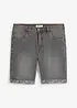Stretchiga jeansshorts, normal passform, bonprix