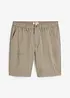 Shorts av ren bomull, Regular Fit, bonprix