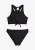 Bikini i material med struktur (2 delar), bonprix
