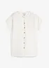 Blustunika i rent linne, bonprix