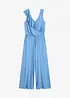 Jerseyjumpsuit med volang, bonprix