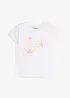 T-shirt i ren ekologisk bomull för barn, bonprix