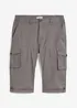 Långa shorts med resårmidja, Regular Fit, bonprix