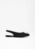 Ballerinaskor med slingback, bonprix