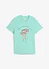 T-shirt med tryckt motiv, bonprix