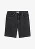 Jeansshorts med töjbar midja Classic Fit, bonprix