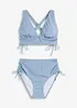 Bikini med korsade axelband (2 delar), bonprix