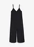 Jumpsuit i viskosmix med justerbara axelband, bonprix