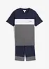 T-shirt och sweatshorts (2 delar), bonprix