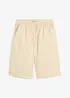 Papertouch-bermudas av bomull, bonprix