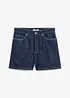 Jeansshorts High Waist, Low Stretch, bonprix