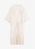 Transparent strandkimono med spets, bonprix