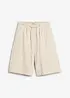 Bermudas i mjuk viskosmix, bonprix