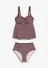Tankini med snörning (2 delar), bonprix