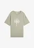 T-shirt med tryck, bonprix
