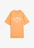 Oversized topp av ekologisk bomull, bonprix