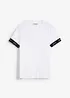 T-shirt av ekologisk bomull, Slim Fit, bonprix