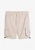 Cargoshorts av ren bomull, Regular Fit, bonprix