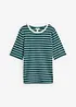 T-shirt av tjock ekologisk bomull, bonprix