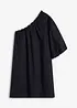 One shoulder-klänning av bomull, bonprix