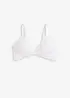 BH med triangelformade kupor utan bygel, bonprix