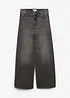 Wide Leg Jeans Mid Waist, bonprix