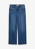 Loose Straight Jeans Mid Waist, bonprix