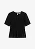 Topp med smock, bonprix