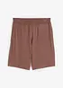 Dra på-shorts i finstickat material, bonprix
