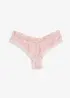Braziliantrosa i spets, bonprix