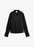 Satinblus av viskosmix, bonprix