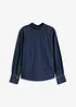 Jeansblus med breda manschetter, bonprix