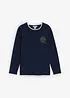 Långärmad T-shirt med 2-i-1-look, bonprix