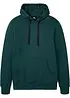 Sweatshirt med huva i ren bomull, bonprix