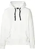 Sweatshirt med huva i ren bomull, bonprix