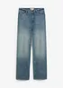 Bekväma, raka jeans med High Waist, Low Stretch, bonprix
