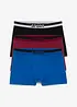 Boxershorts med bomull tajta (3-pack), bonprix