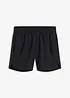 Luftiga funktionsshorts med sidfickor, snabbtorkande, bonprix
