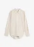 Skjortblus med silke, bonprix
