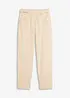 Satinbyxa med Tapered Fit, bonprix