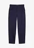 Satinbyxa med Tapered Fit, bonprix