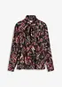 Knytblus av chiffong, bonprix