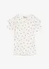 T-shirt av elastisk bomullsmix, bonprix