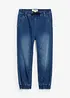 Dra på-jeans i trikå, regular fit, Straight, bonprix
