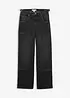 Jeans Wide Leg Mid Waist, bonprix